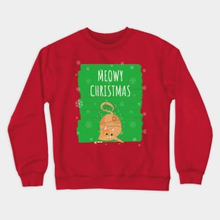 Kitten Christmas Crewneck Sweatshirt